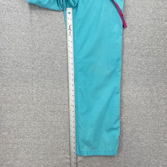 Med Couture Scrub Pants Womens Extra Small Teal Blue Bottoms Nursing Healthcare - Picture 12 of 13